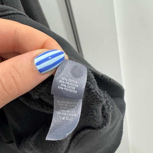 Aerie Grey 1/4 Zip Size M - Picture 4 of 5